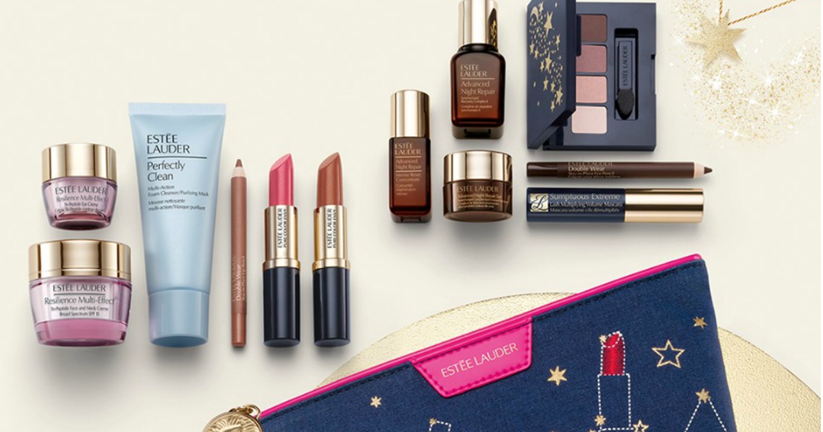 Macy's estee lauder makeup best sale gift set