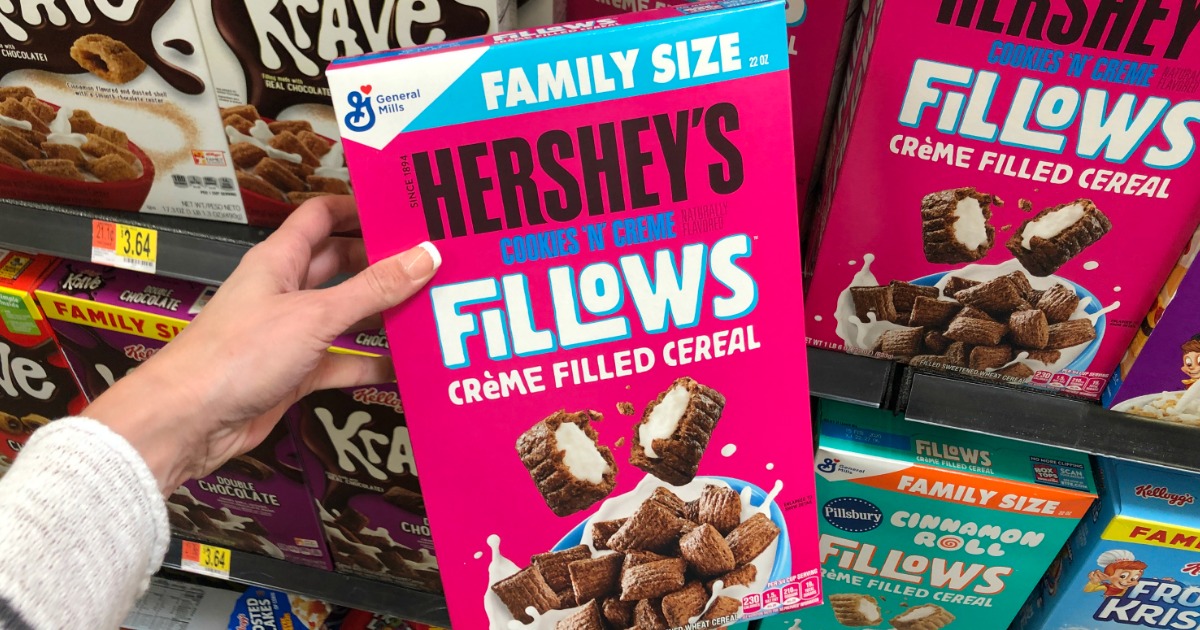 Free Fillows Crème Filled Cereal After Cash Back at Walmart