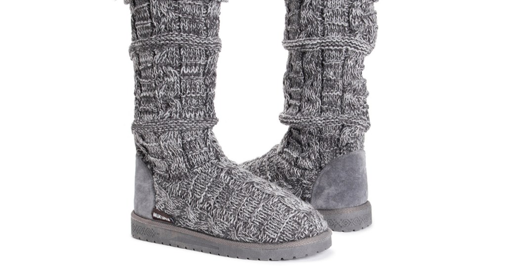 Muk Luks Shelly Knit Sweater Boots Just $19.99 (Regularly $65)