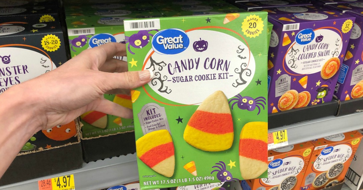 Halloween Baking Kits Available At Walmart Spooky Cookies Candy Corn Cupcakes More Hip2save
