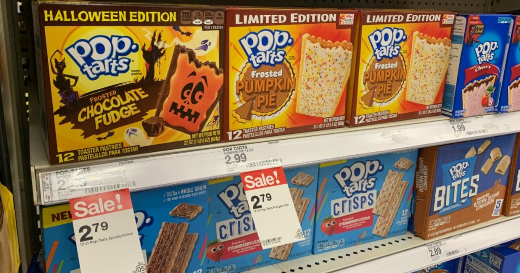 Halloween Pop-tarts on Target shelf