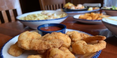 Buy 1, Get 1 FREE Red Lobster Entrees for Teachers + Get a Bonus Coupon w/ Gift Card Purchase
