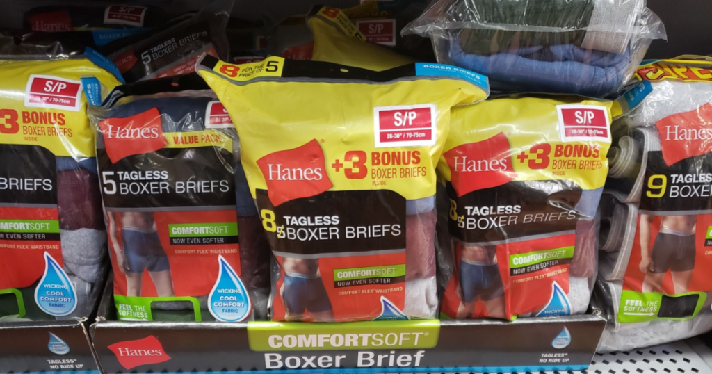 Hanes Boxer Briefs 8-Pack