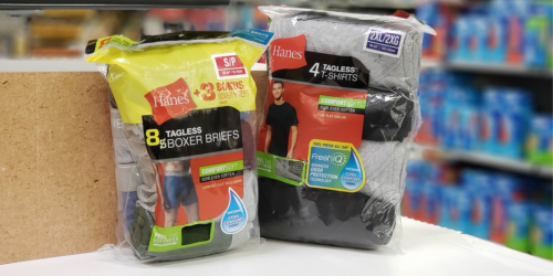 Hanes Men’s Pocket T-Shirts 4-Pack Only $7.97 at Amazon (Regularly $16) + More