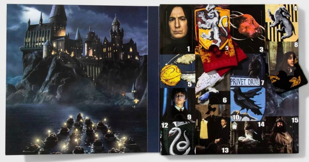 15 Days of Socks Advent Calendars Only $15 at Target com Harry Potter