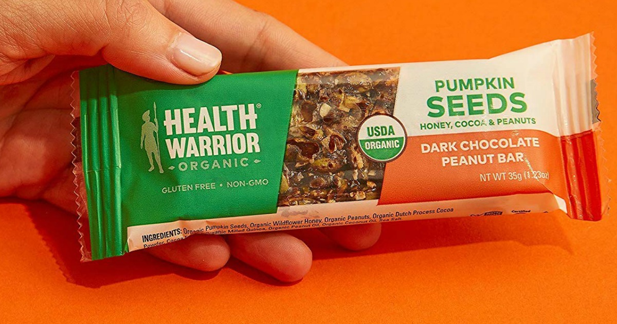 Health Warrior Organic Pumpkin Seed Protein Bars