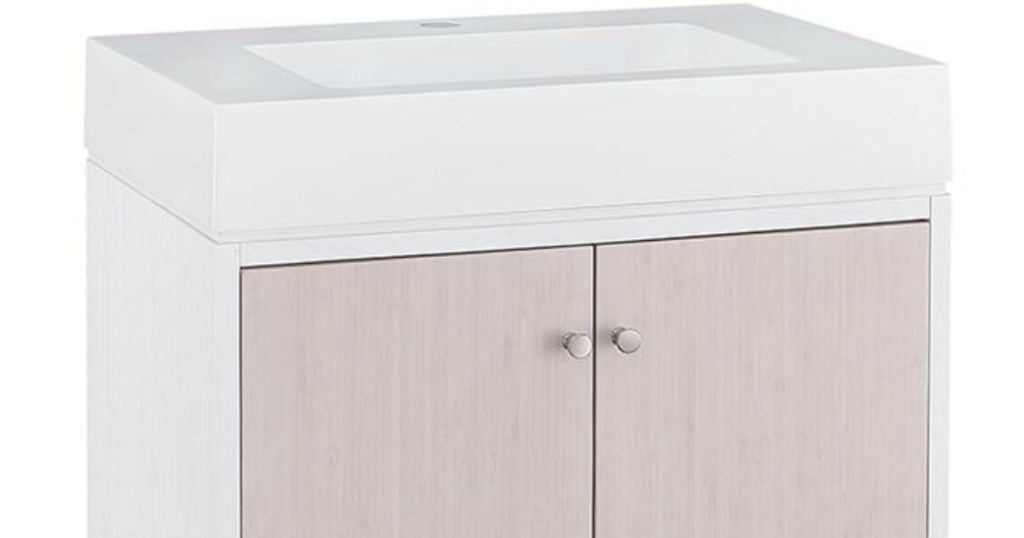 Up To 80 Off Bathroom Vanities At The Home Depot Hip2save