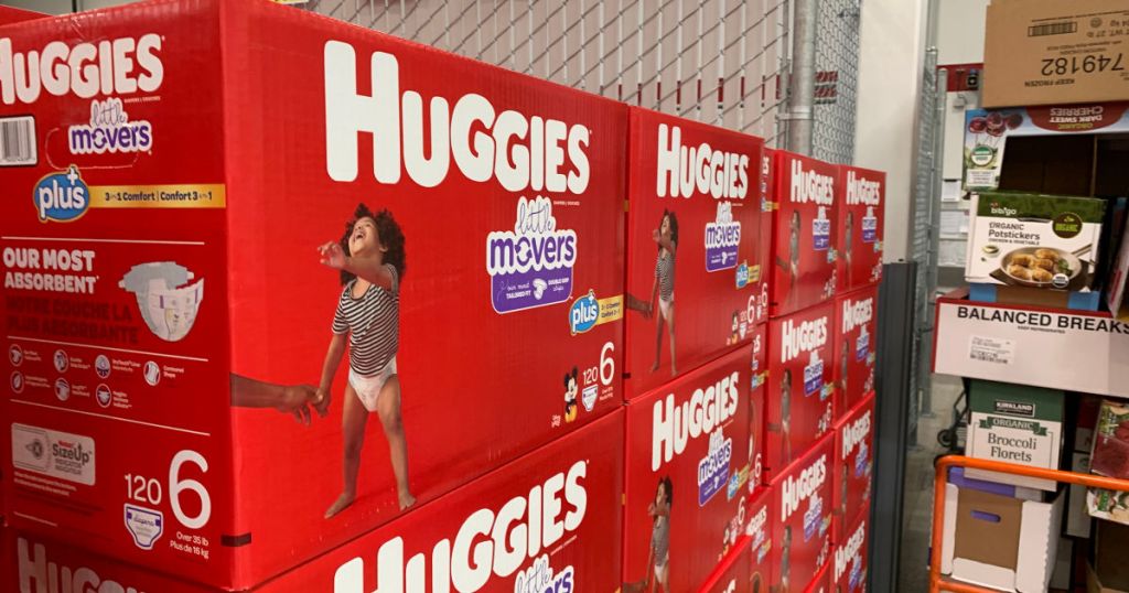 Huggies Plus Diapers HUGE Boxes as Low as 30.99 Shipped at Costco