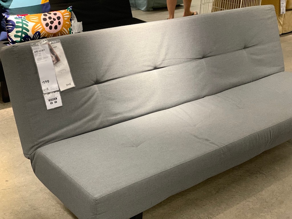 IKEA sleeper sofa in grey