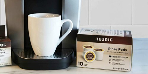 Keurig Rinse Pods 10-Count Only $3.98 | The Fastest Way to Clean Your Machine