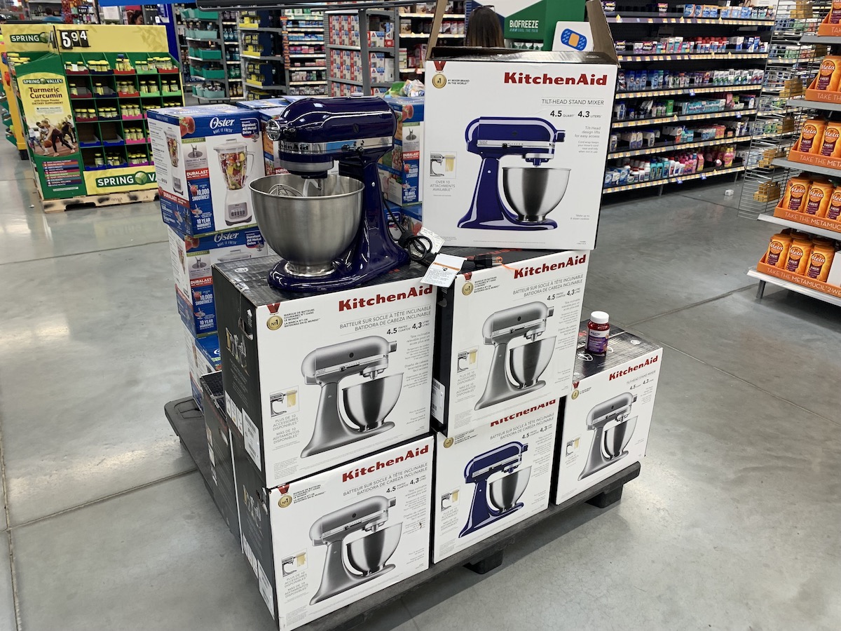 walmart kitchenaid mixer clearance