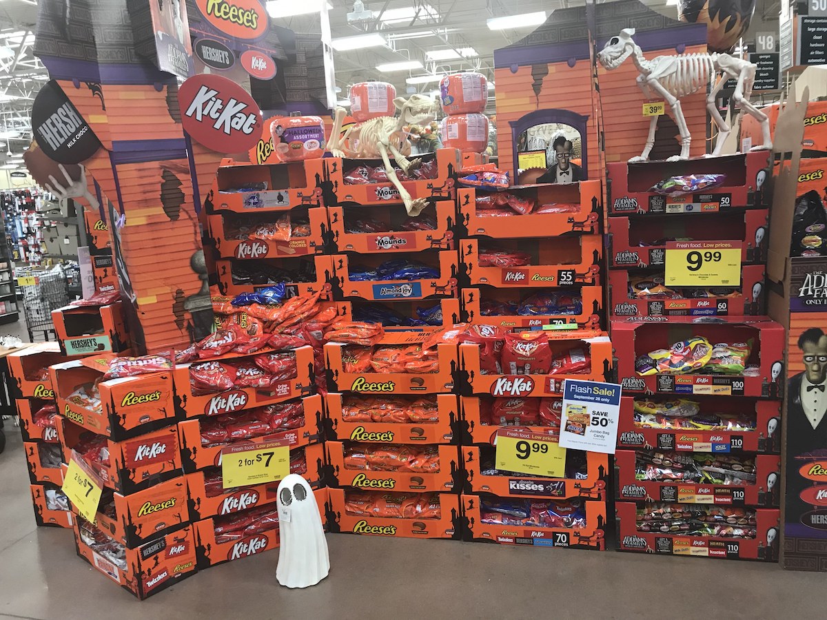 50 Off Halloween Candy Jumbo Bags at Kroger Stores (September 26th Only)