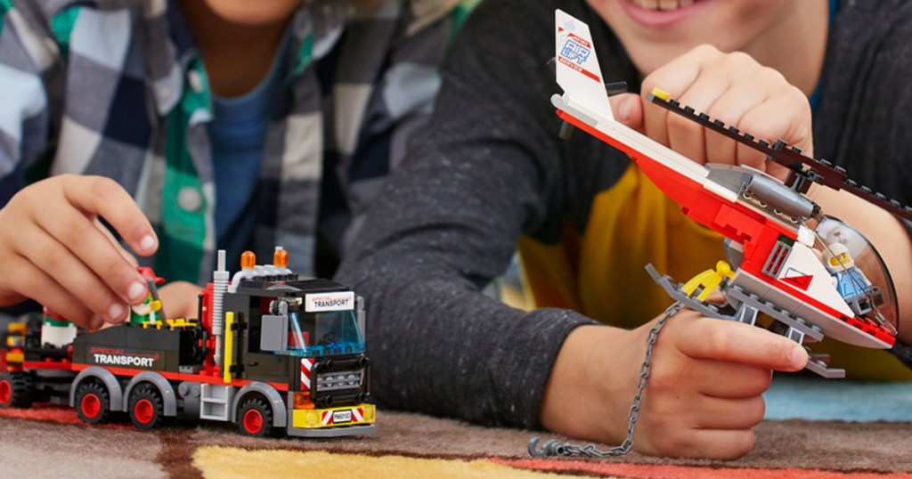 LEGO City Great Vehicles Heavy Cargo Transport Building Kit