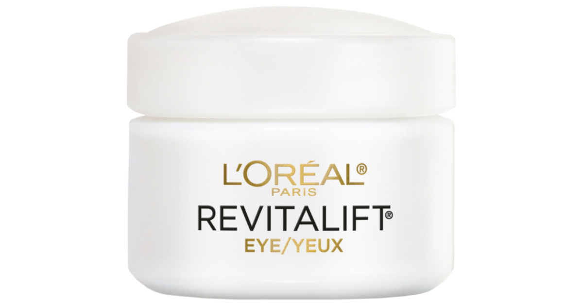 container of loreal anti wrinkle eye cream