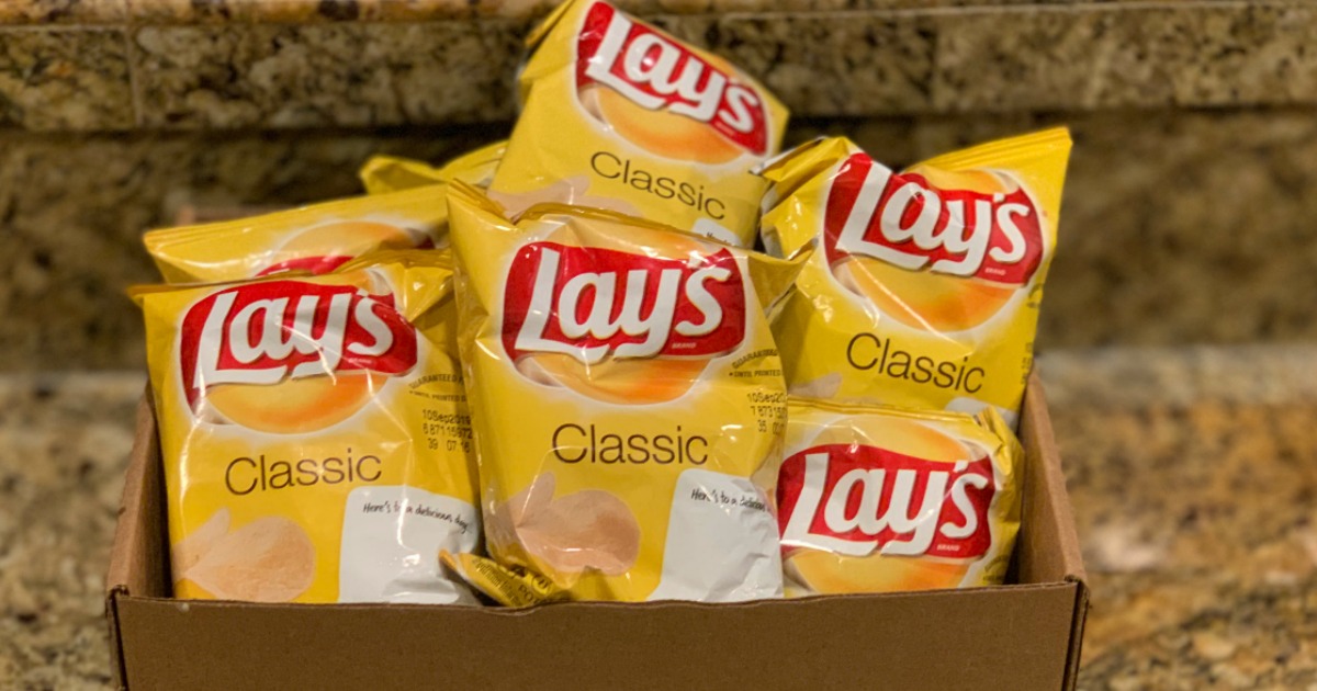 Lay’s Potato Chips 40-Count Only $13 Shipped on Amazon | Just 33¢ Per Bag