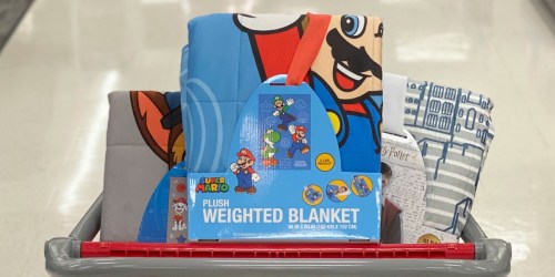 Kids Character Weighted Blankets Only $28 at Target | Harry Potter, Minecraft, Frozen 2 & More