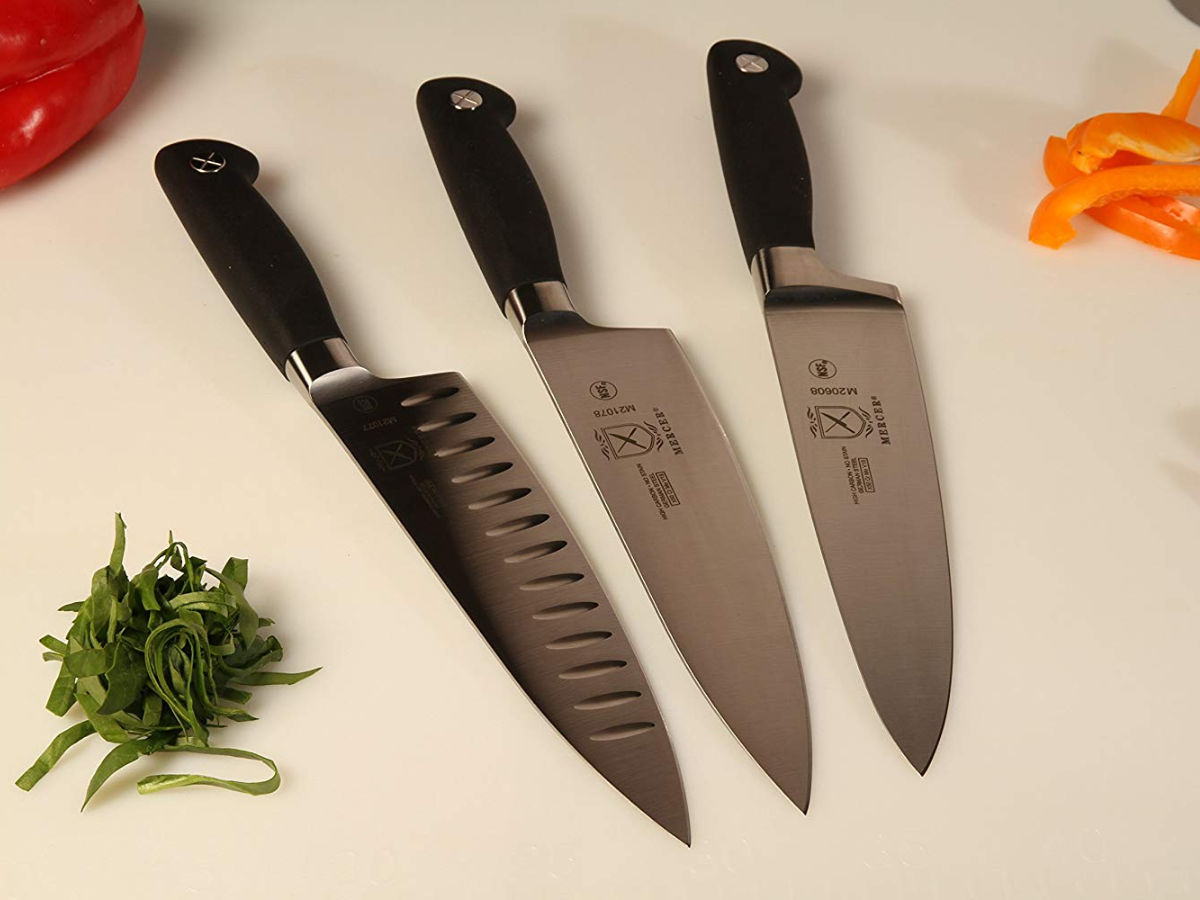 Up To 40 Off Mercer Culinary Chef Knives   Mercer Culinary Genesis Forged Short Bolster Forged Chefs Knife 