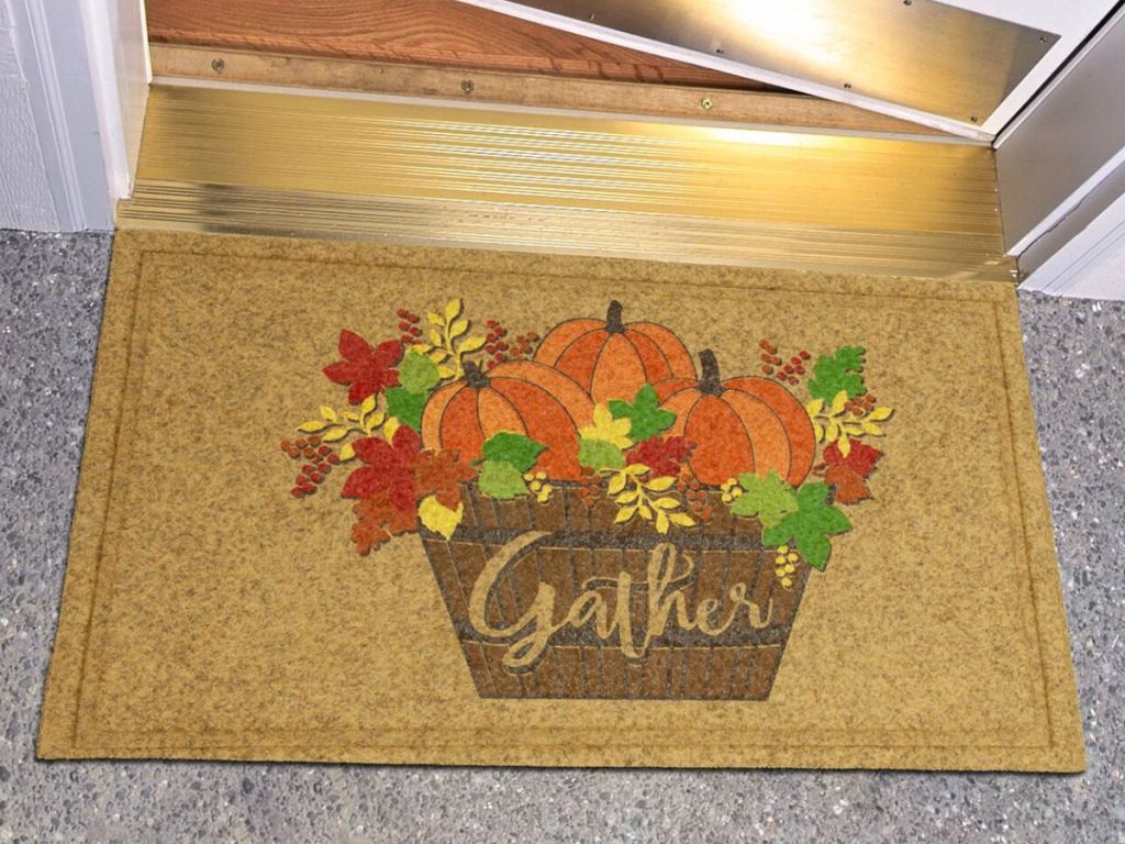 Mohawk Home Pumpkin Basket Doormat