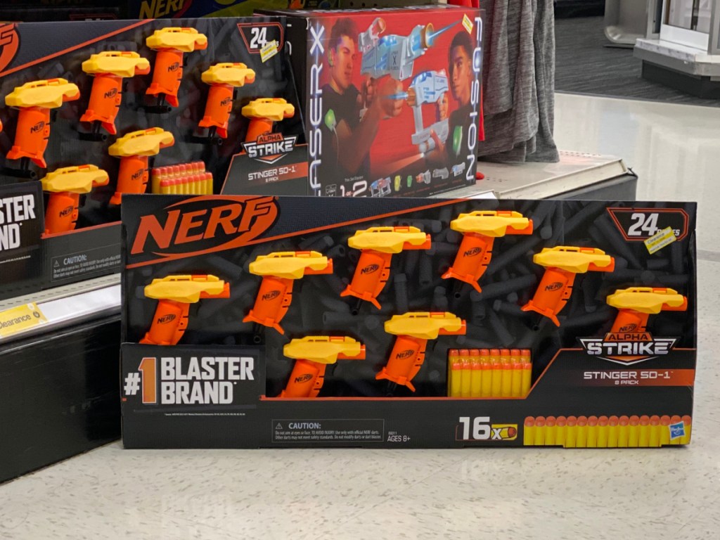 NERF Alpha Strike Stinger SD 1 Blasters 8-pack