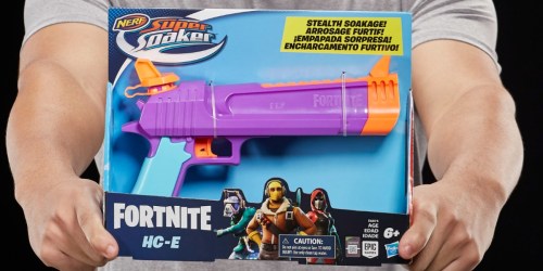 NERF Fortnite Super Soaker Water Blaster Only $5.39 (Regularly $10)