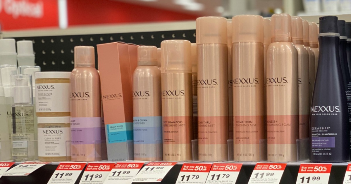 Up to 80 Off Haircare at Target Nexxus, Tresemme, & More