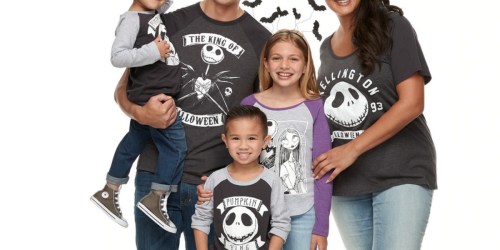 Matching Halloween Family Tees as Low as $5.39 Shipped for Kohl’s Cardholders | Disney, Star Wars & More