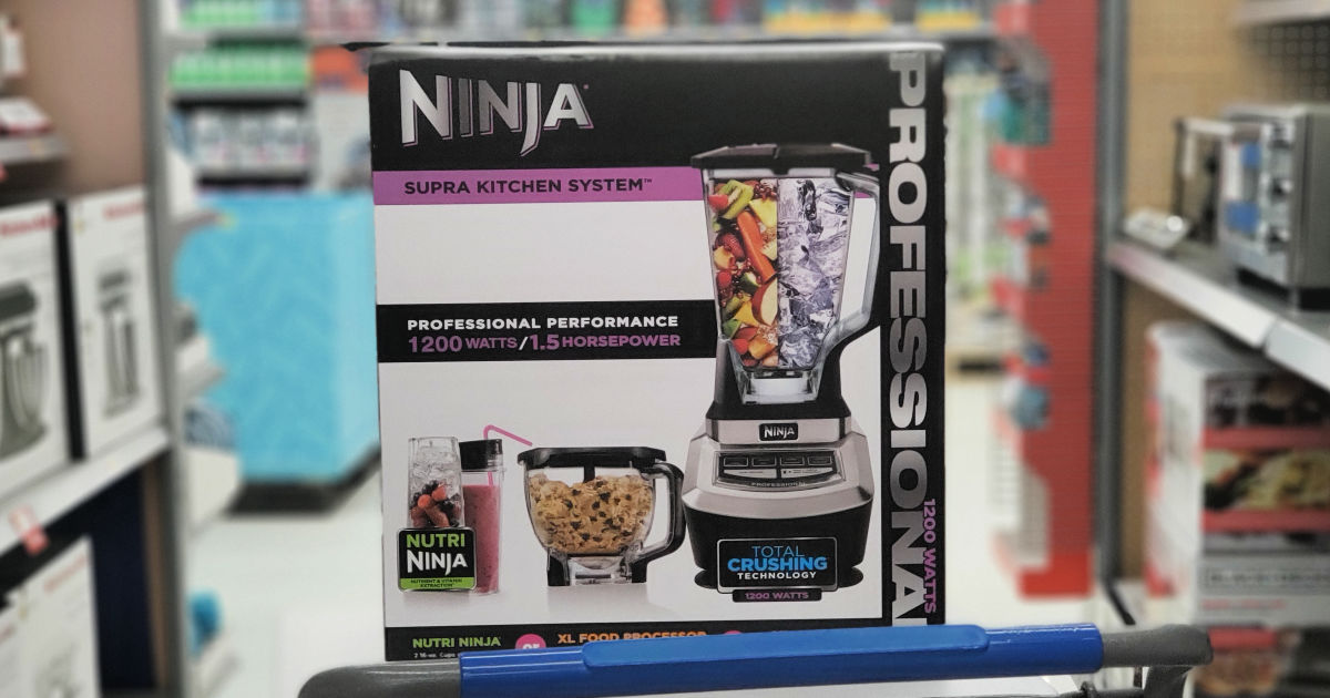 Ninja Supra Kitchen Blender System With Food Processor 