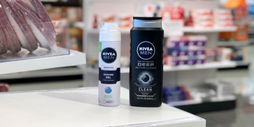 Nivea Men Body Wash & Shave Gel as Low as $1.49 at Target (Just Use Your Phone)