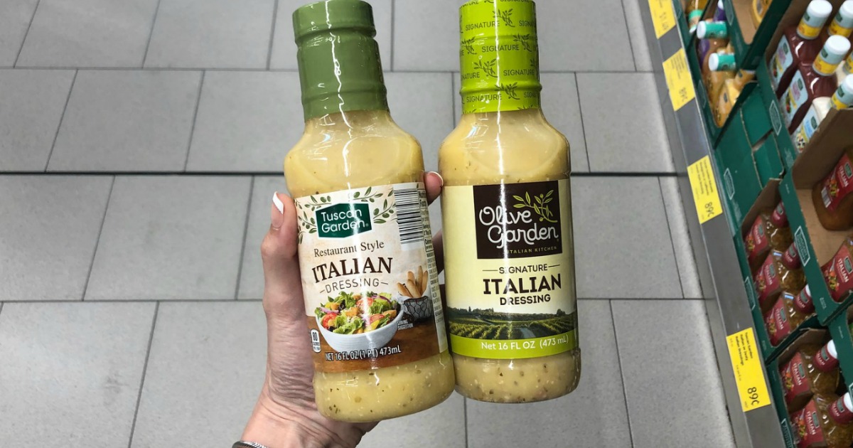 ALDI Sells a Knockoff Olive Garden Italian Salad Dressing