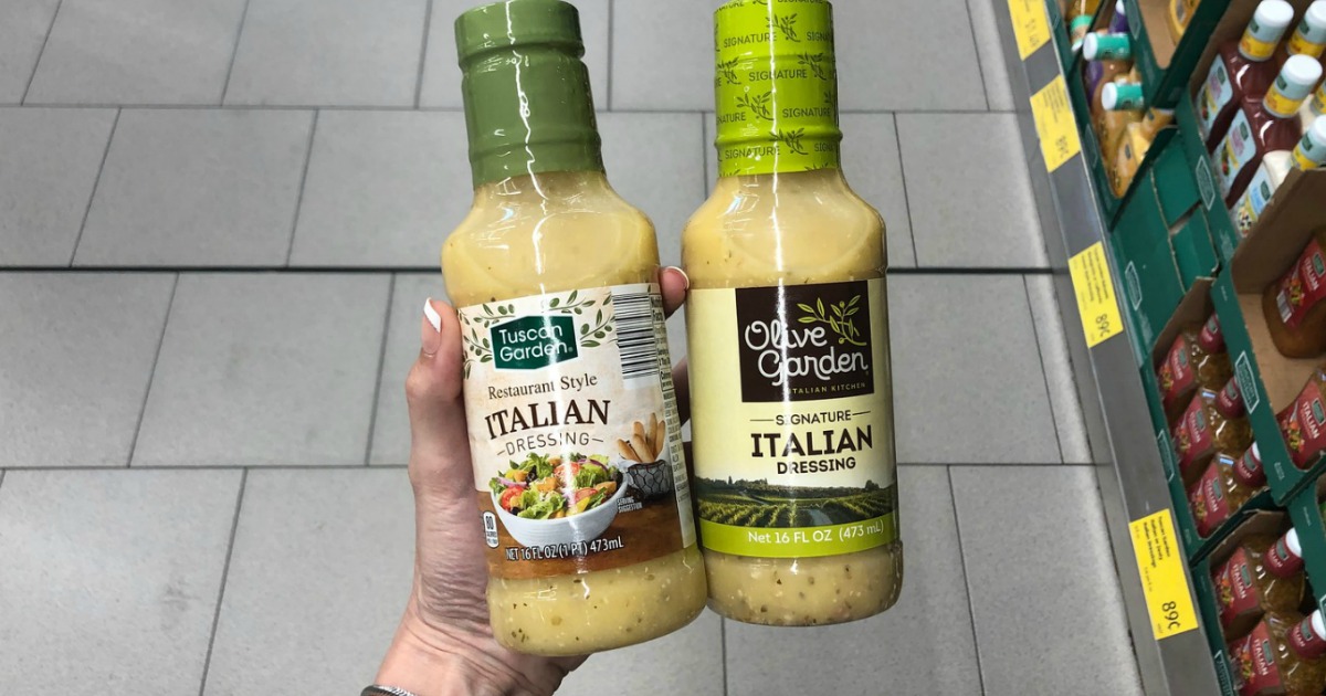 This Aldi Italian Salad Dressing Tastes Like Olive Garden Copycat