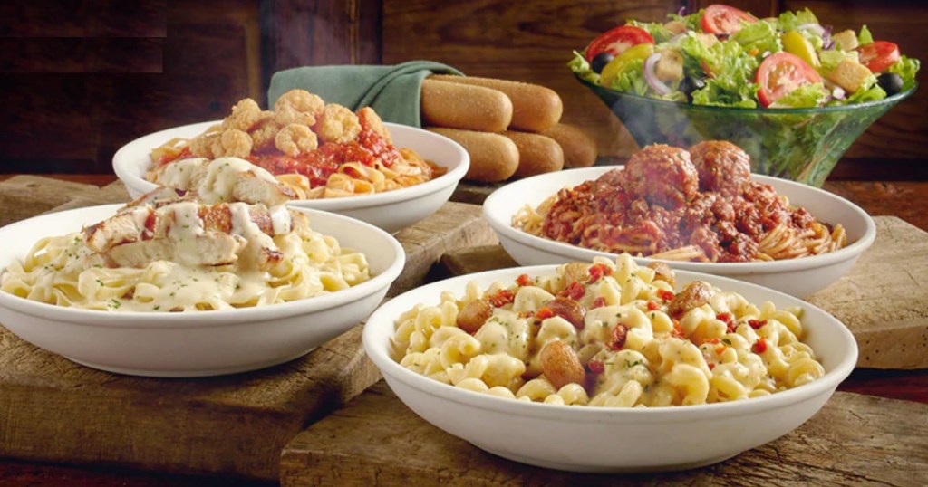 Buy One Lunch Entree Get One 50 Off Olive Garden