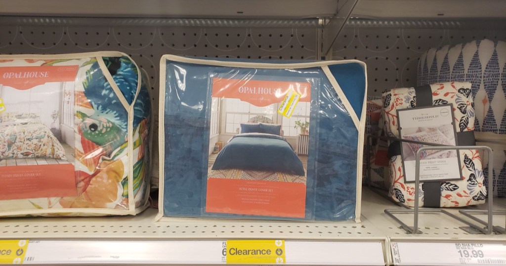 opalhouse teal quilt on shelf at target