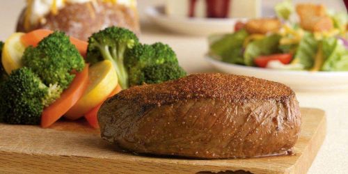 FREE Outback Steakhouse Center Cut Sirloin & Side w/ $20 Purchase from DoorDash