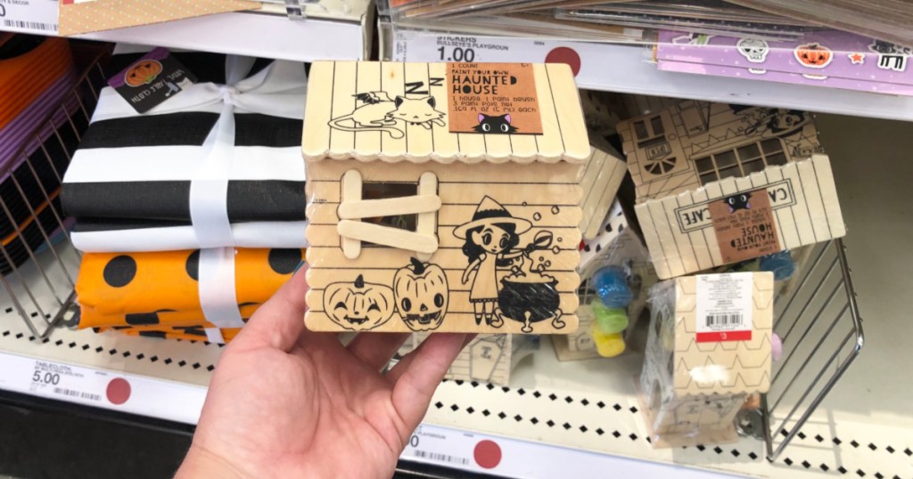 Paint Your Own Haunted House at Target