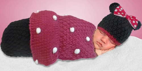 Minnie Mouse Newborn Crochet Costume Just $3.99 Shipped | Perfect for Halloween