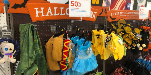 Buy One, Get One 50% Off Halloween Costumes at Petco