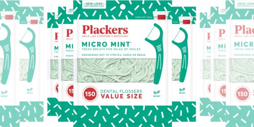 Plackers 600-Count Dental Floss Picks Only $8.68 Shipped at Amazon