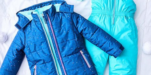 Hooded Puffer Jacket AND Snowbib Only $36.99 (Regularly $79) | Baby, Toddler & Big Kids