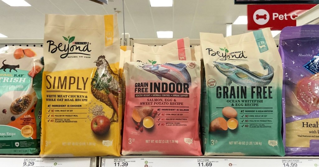 Purina Beyond Cat food on Target Shelf