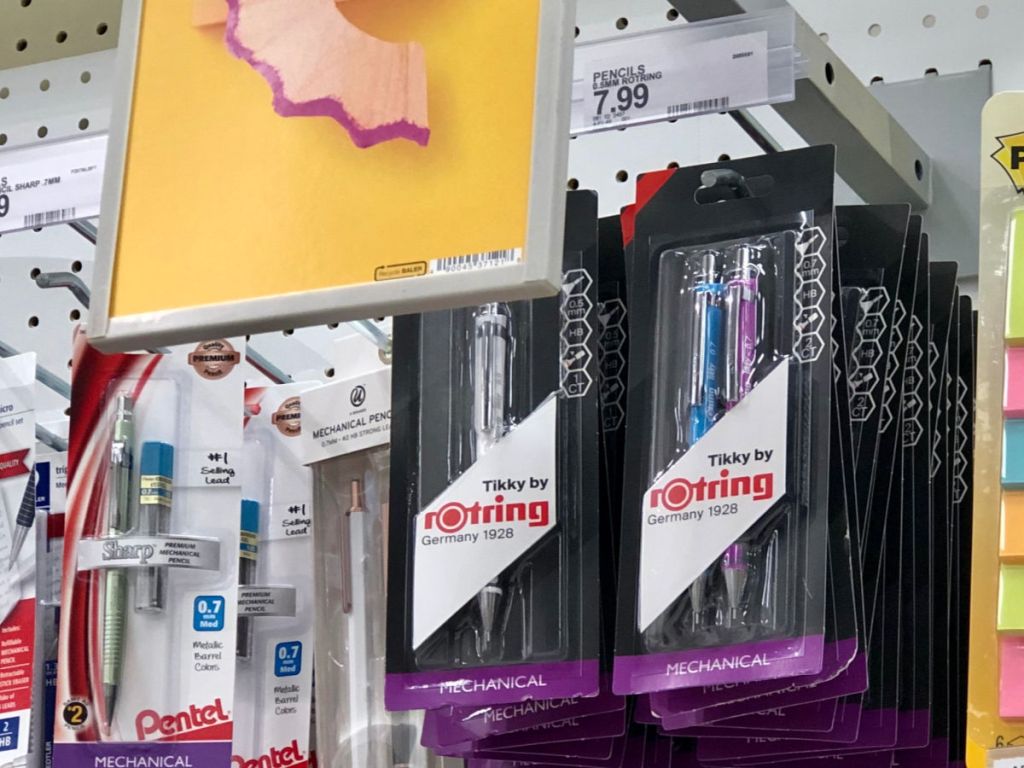 Rotring Tikky Mechanical Pencil on shelf at target