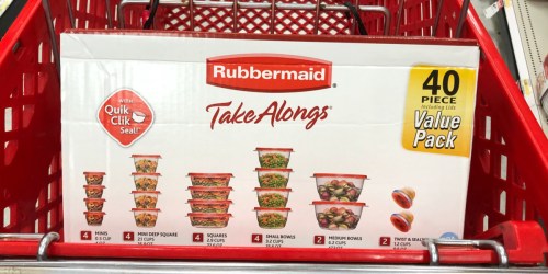 Rubbermaid 40-Piece Food Storage Set Only $8.48 at Walmart