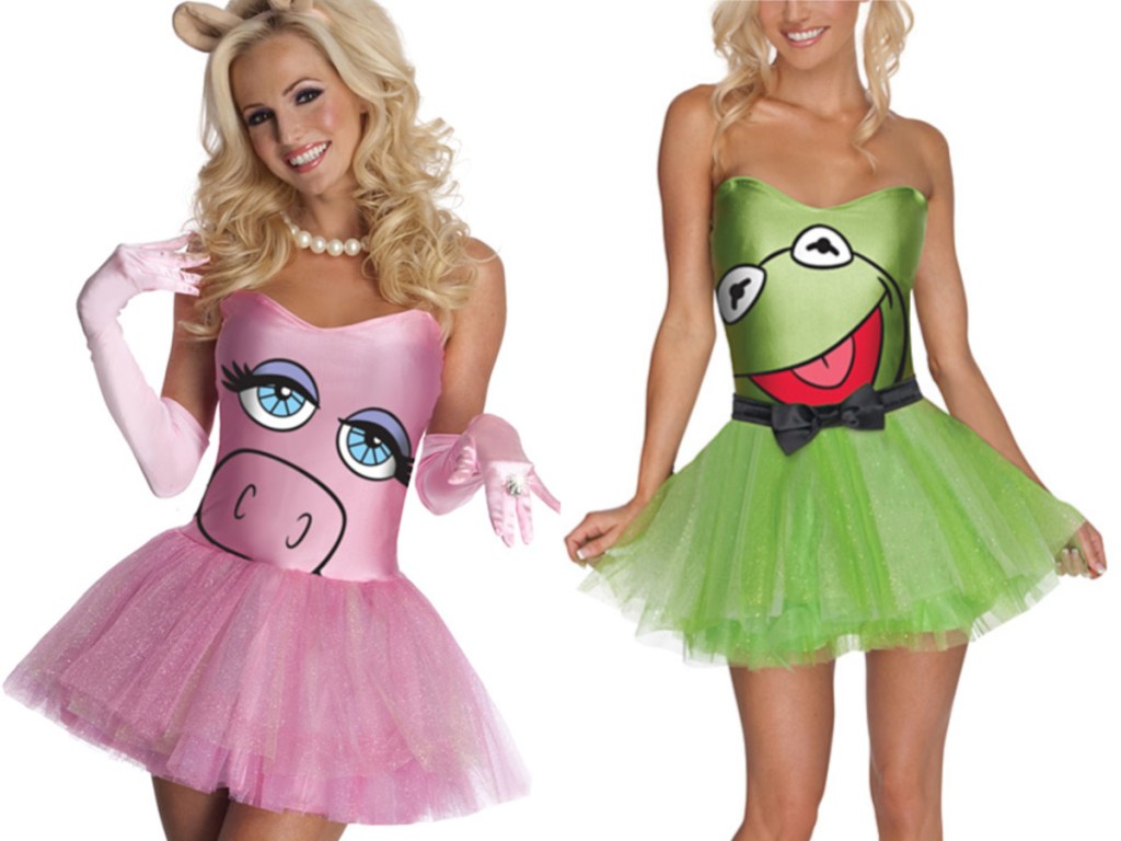 Rubies Women's Miss Piggy and Kermit Tutu Dress Costume