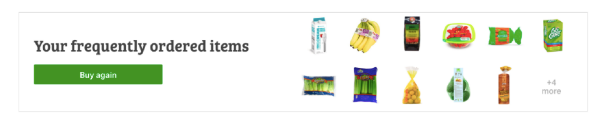 various items regularly bought at Sam's Club