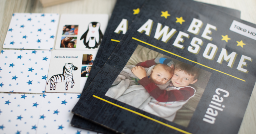 Shutterfly Folders and Memory Game