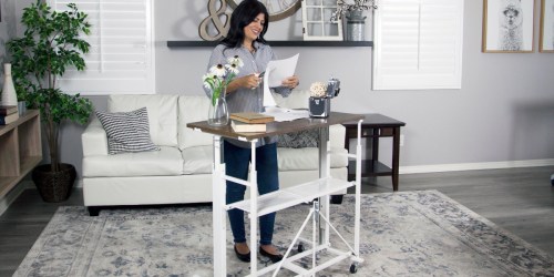 Sit-Stand Adjustable Fold-Away Workstation $94.98 Shipped (Regularly $250)