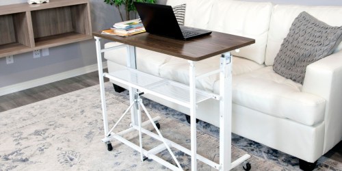 Sit-Stand Adjustable Fold-Away Desk & Workstation Just $109.98 Shipped (Regularly $250)