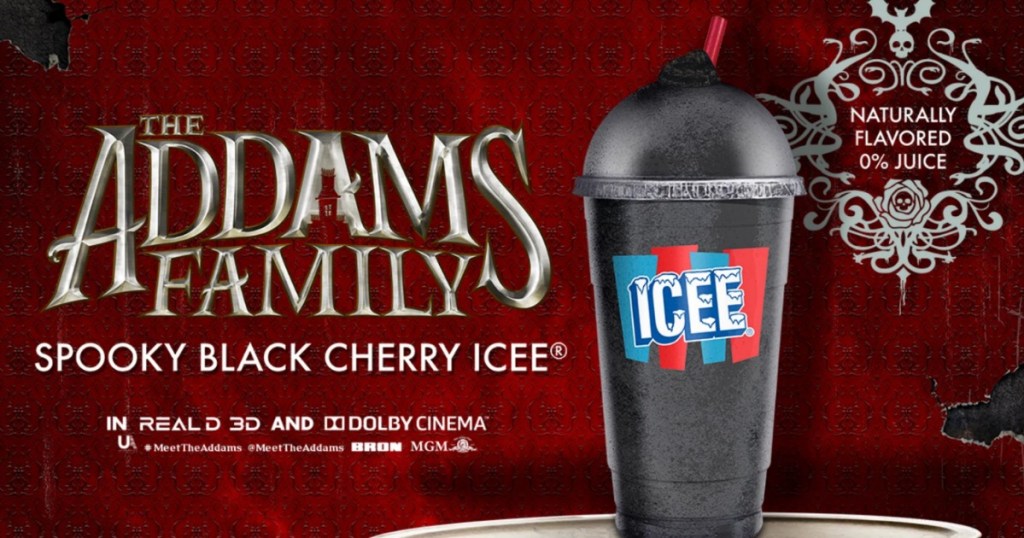 Spooky Black Cherry Icee