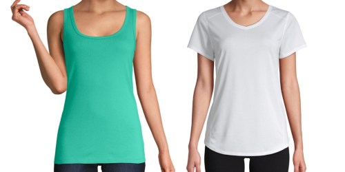 Women’s T-Shirts & Tank Tops Only $3 Each at JCPenney