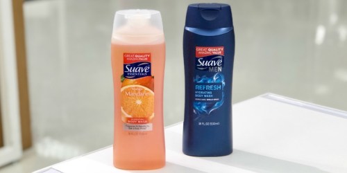 4 Suave Body Washes Only $4.56 After Target Gift Card | Just $1.14 Each