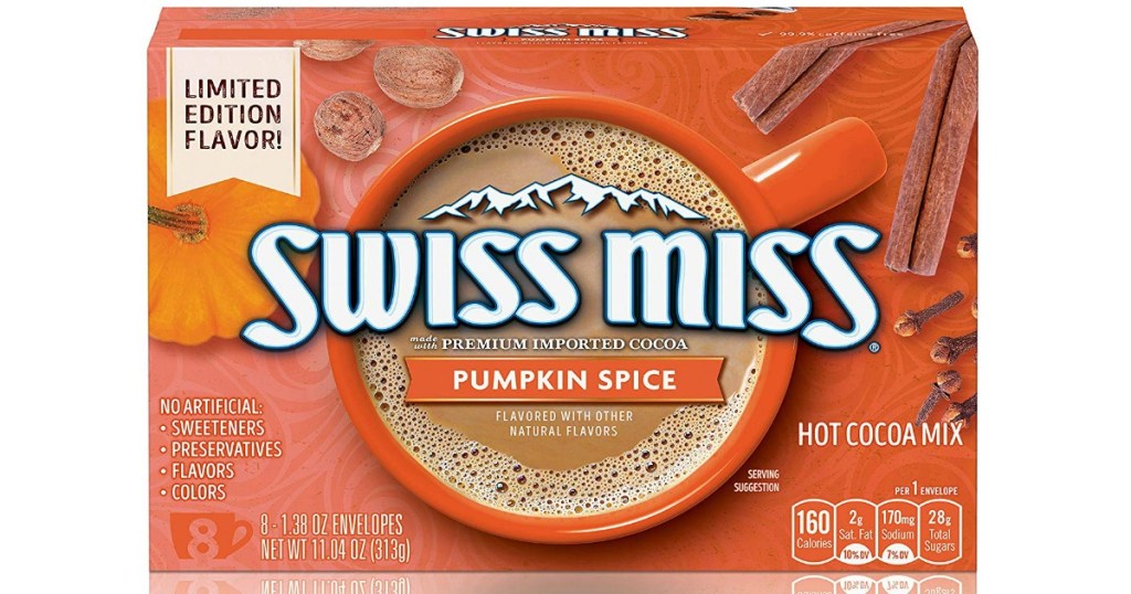 Swiss Miss Pumpkin Spice Limited Edition Box
